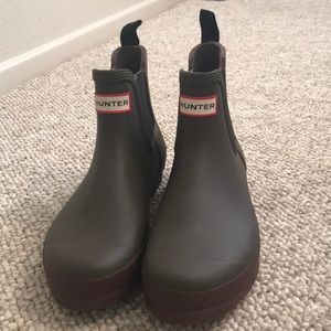 Two-toned Hunter Rain Boots